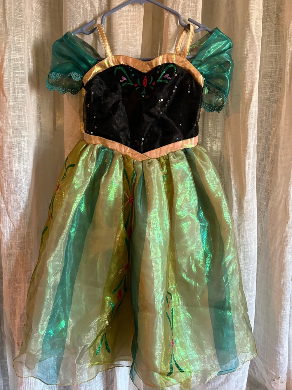 Disney Anna Princess Dress Costume Size 5/6